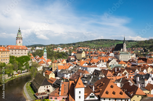 riverside village background hill