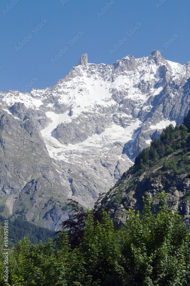 monte bianco vista da curmayeur val d'aosta italia europa monte bianco vista da curmayeur val d'aosta italia europa