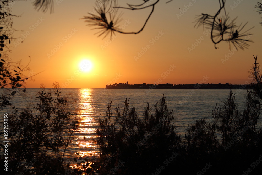 Sonnenaufgang am Strand