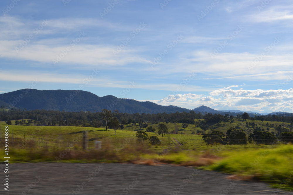 Landscape in australia