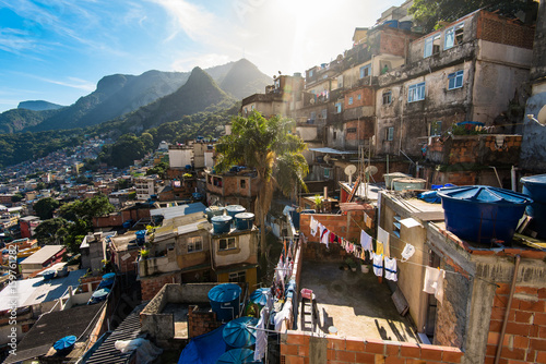 Rocinha is the Largest Favela in Brazil and Has Over 70,000 Inhabitants and is Located in Rio de Janeiro City photo