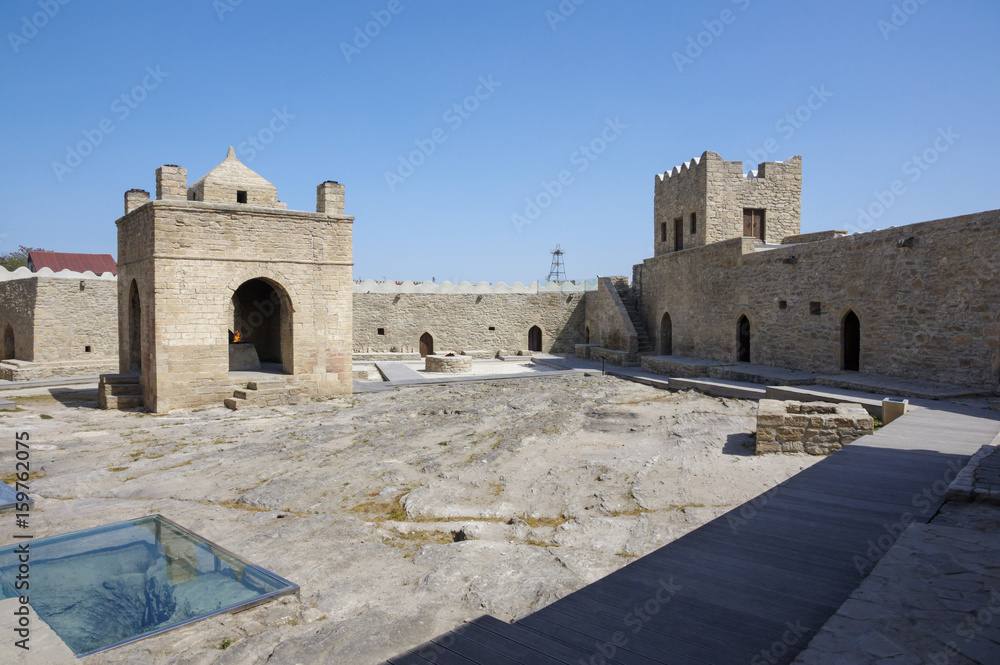 Ateshgah - Fire Temple of Baku. Azerbaijan