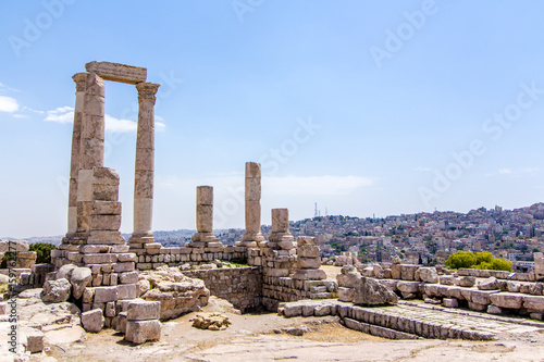 The Temple of Hercules in Amman, Jordan © marcociannarel
