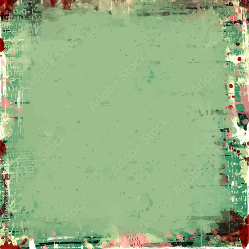 Grunge vector background or abstract texture Decorative vintage backdrop collage or modern distressed grungy retro creative graphic design art element