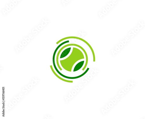 Tennis ball logo