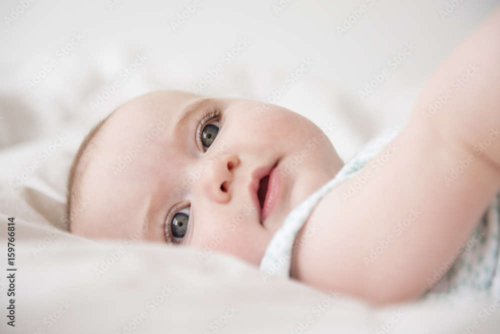 Portrait of baby girl Portrait of baby girl