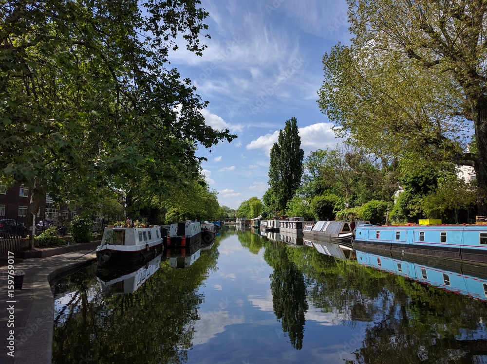 Fototapeta premium Little Venice in London United Kingdom