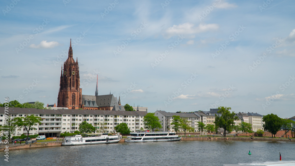 Frankfurt am main, June 2017 in good weather. Frankfurt am main, June 2017 in good weather.