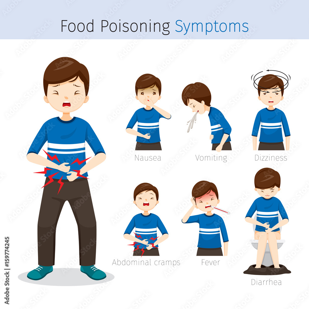 Man With Food Poisoning Symptoms, Stomach, Internal Organs, Body, Physical, Sickness, Anatomy, Health Man With Food Poisoning Symptoms, Stomach, Internal Organs, Body, Physical, Sickness, Anatomy, Health