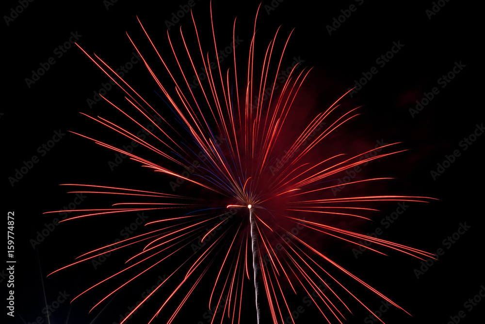 Fireworks light up the sky with dazzling display Fireworks light up the sky with dazzling display