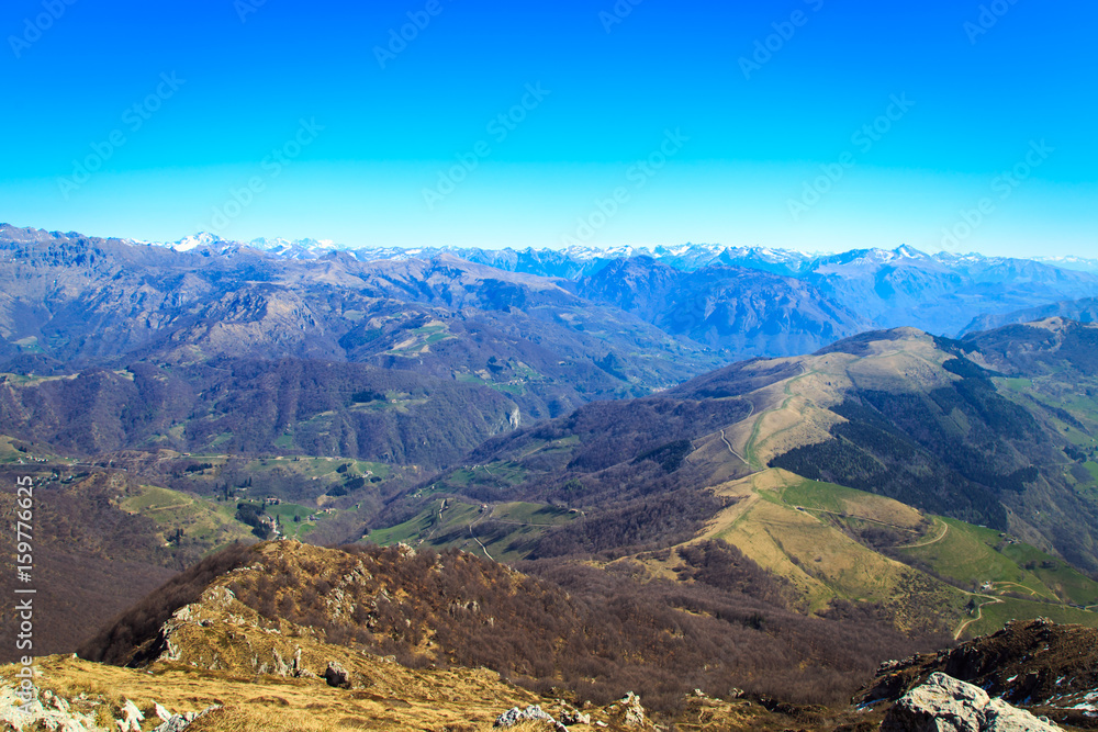 Fototapeta premium Spring is coming in the valley