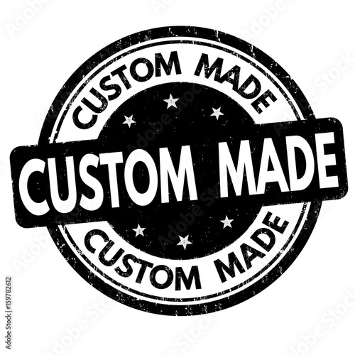 Custom made sign or stamp