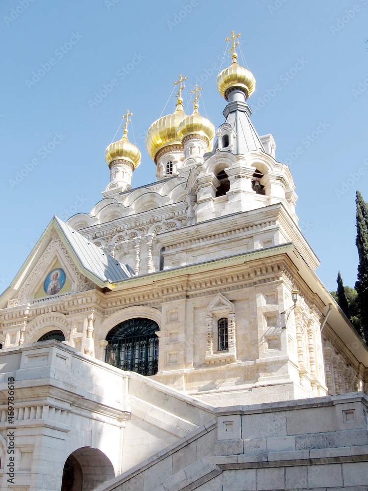Obraz premium Jerusalem Church of Mary Magdalene 2008