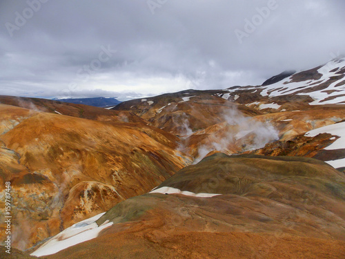 colorful land in Kerlingarfjöll