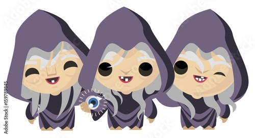three old sisters grey ones with one eye greek roman mythology