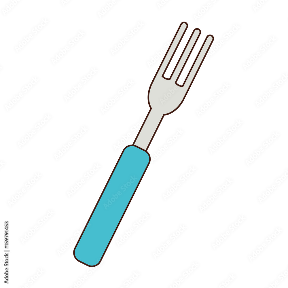 fork icon over white background vector illustration fork icon over white background vector illustration