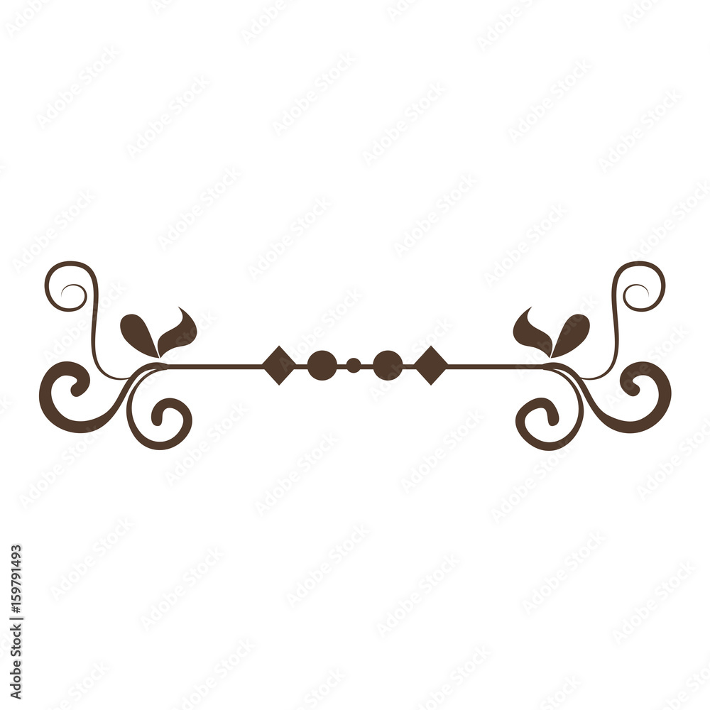 Elegant Victorian style design vector illustration design Elegant Victorian style design vector illustration design
