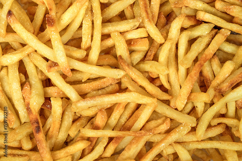 pile of golden fast food french fries
