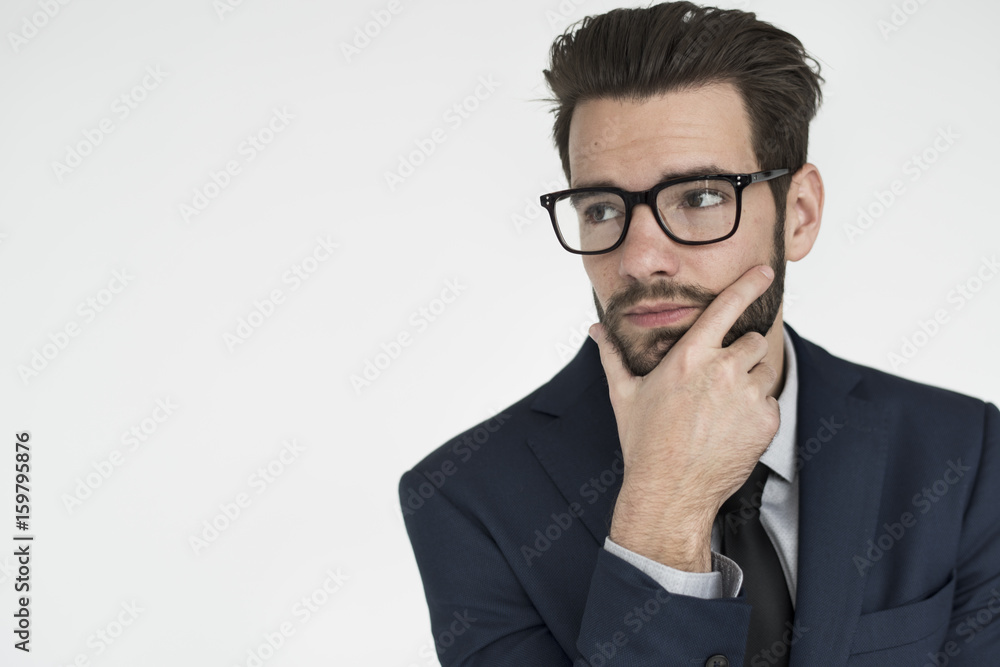 Businessman Adult Portrait Occupation Concept Businessman Adult Portrait Occupation Concept