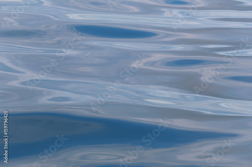 Surface of the blue sea.