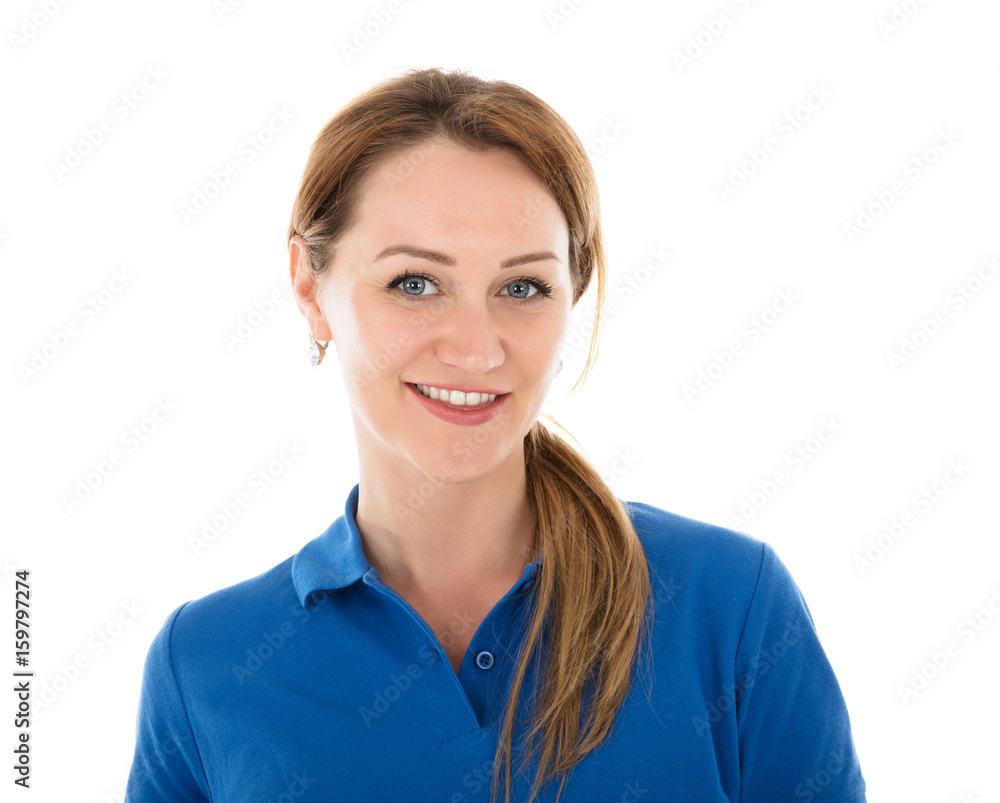 Portrait Of A Confident Female Janitor Portrait Of A Confident Female Janitor