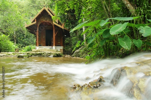 Unseen Thailand  Wat  Kantrapruksa  Wat Mae Kampong  Church Water  Chiang Mai Thailand