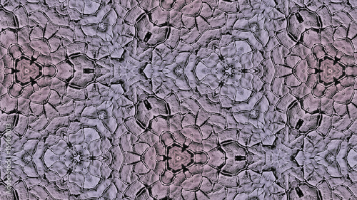 Abstract concrete cracks pattern