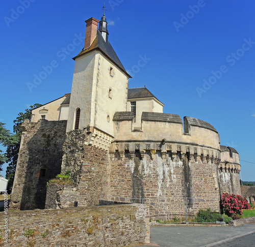 The castle of Ancenis, Loire-Atlantique département, France