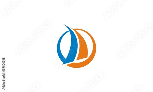 Screens, boats, boats, sailing kingkong emblem symbol icon vector logo