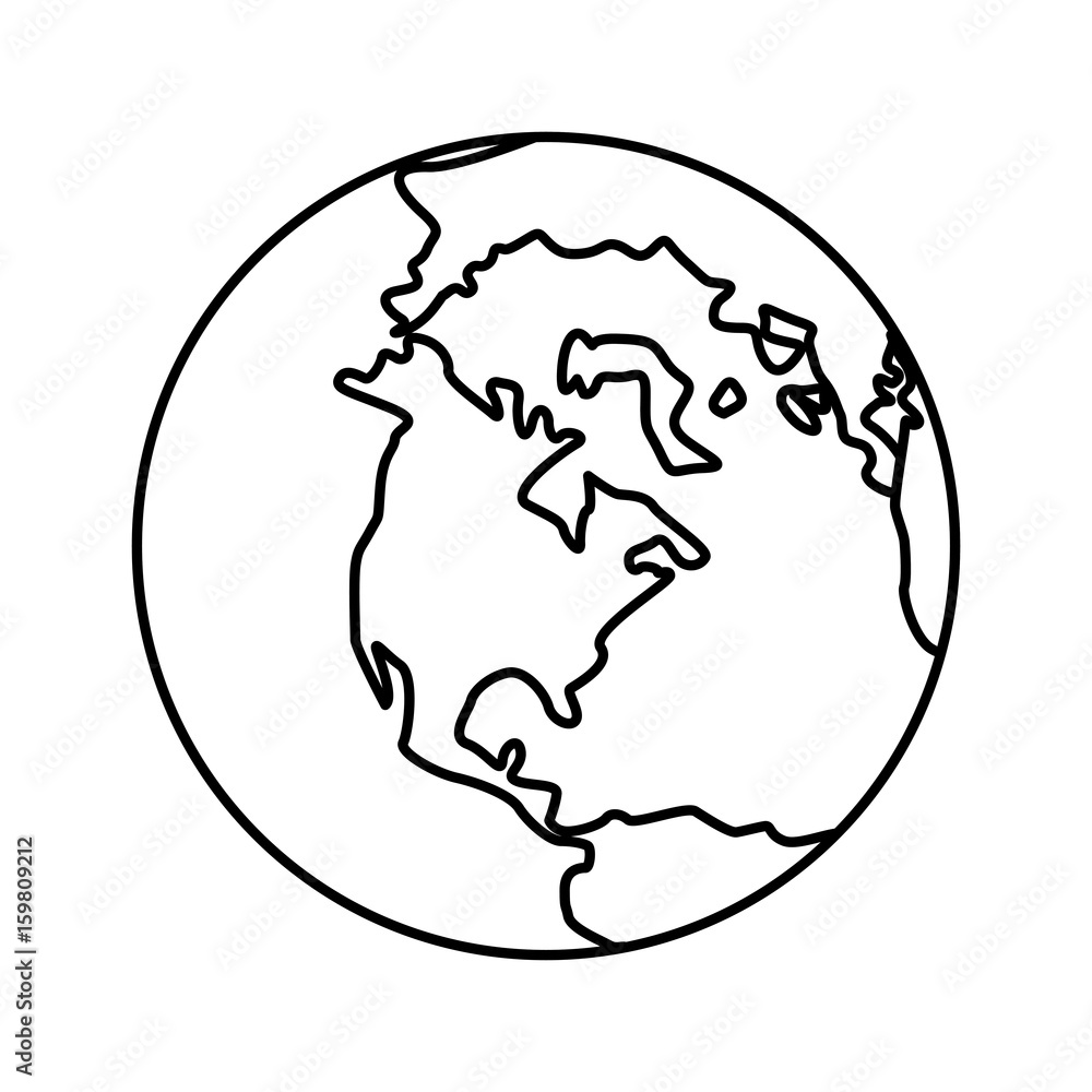 planet icon over white background vector illustration planet icon over white background vector illustration