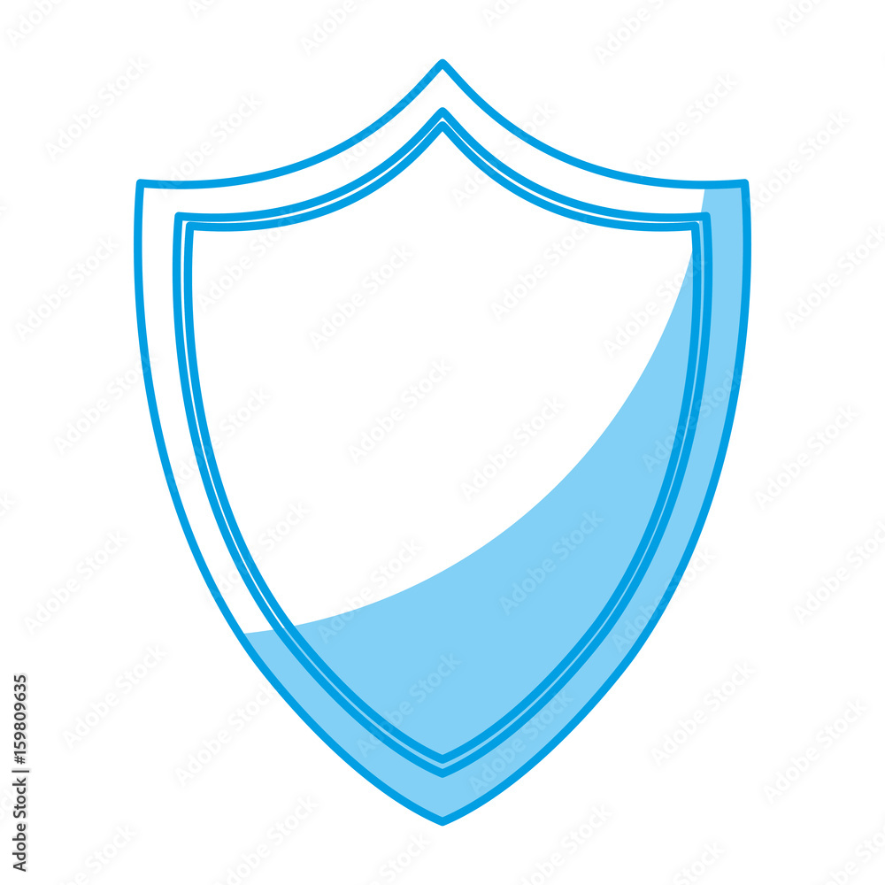 shield icon over white background vector illustration shield icon over white background vector illustration