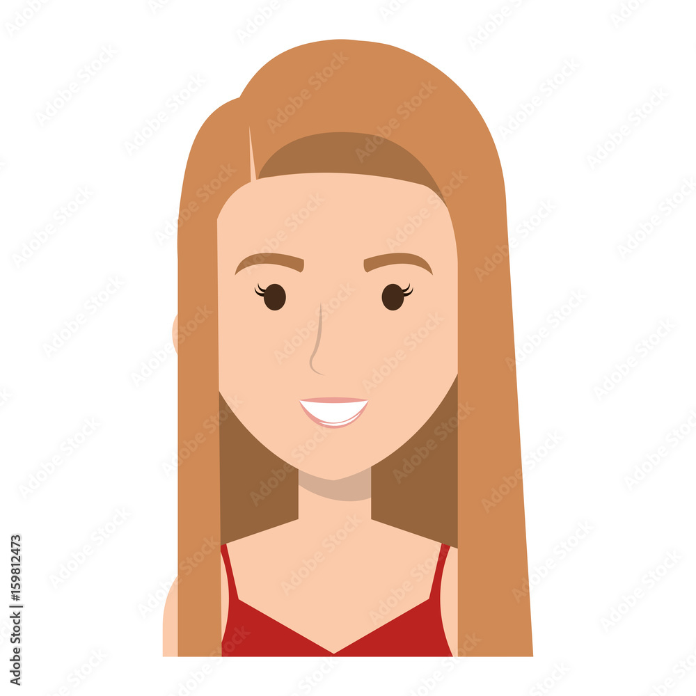 beautiful and young woman character vector illustration design beautiful and young woman character vector illustration design