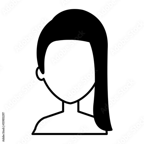 young man shirtless avatar character vector illustration design