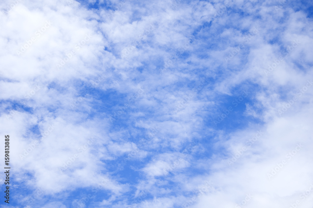 clouds in the blue sky clouds in the blue sky