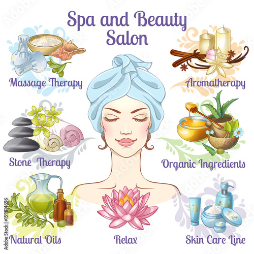 Spa Salon Composition