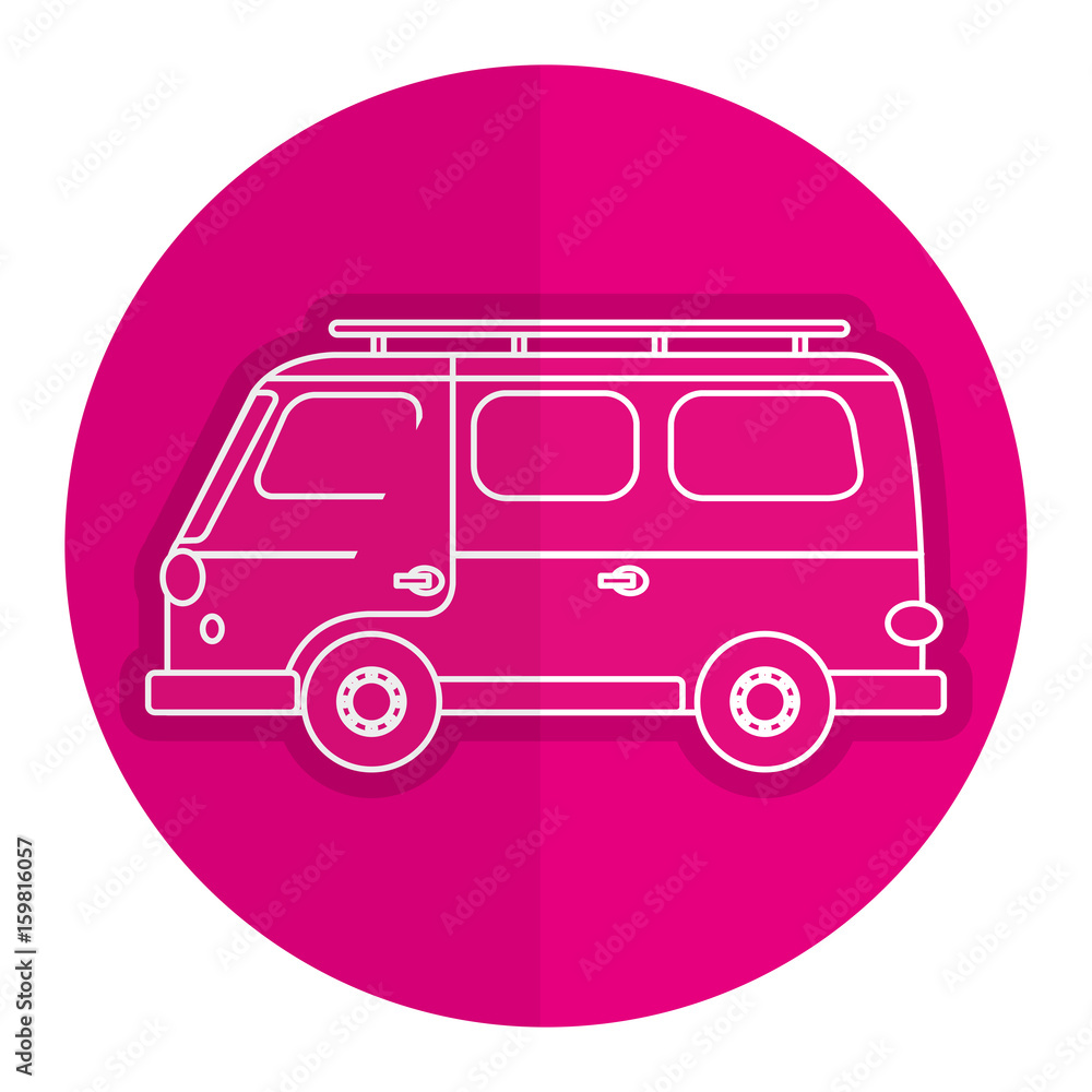 van turism isolated icon vector illustration design van turism isolated icon vector illustration design