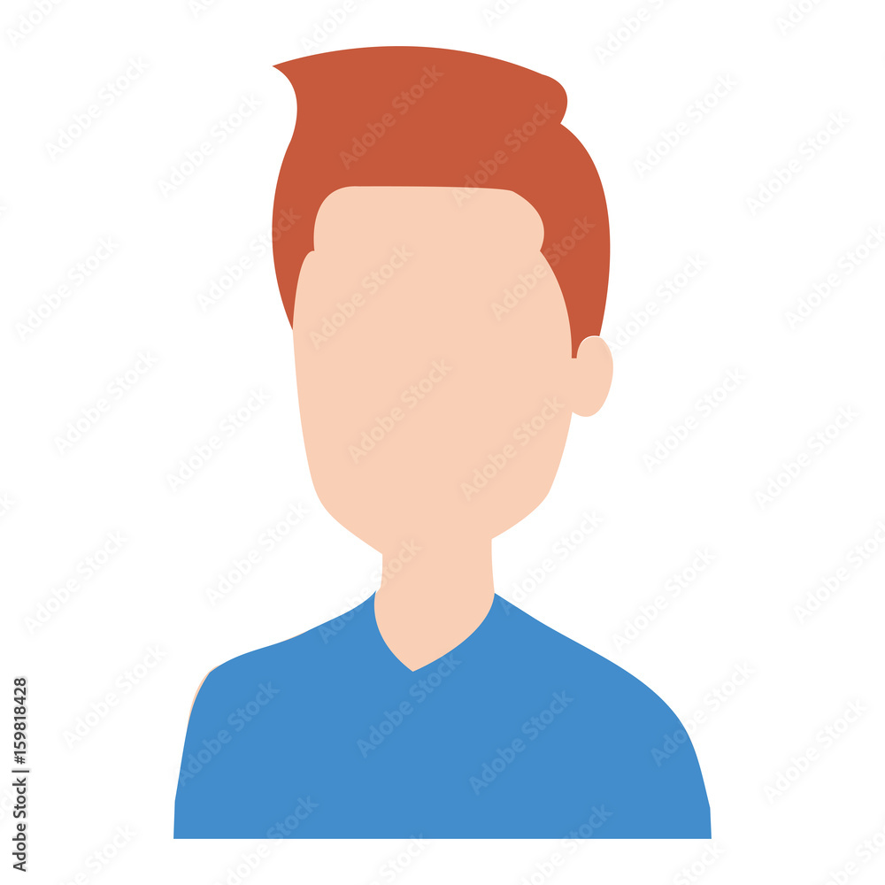 young man avatar character vector illustration design young man avatar character vector illustration design