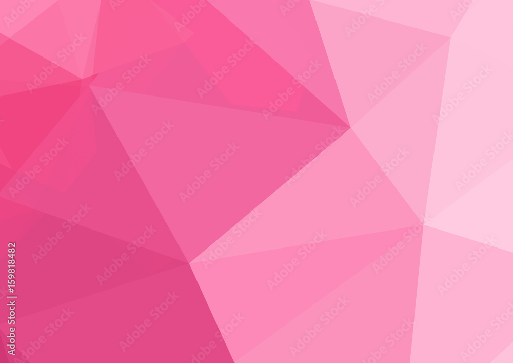 Pink geometric background Pink geometric background