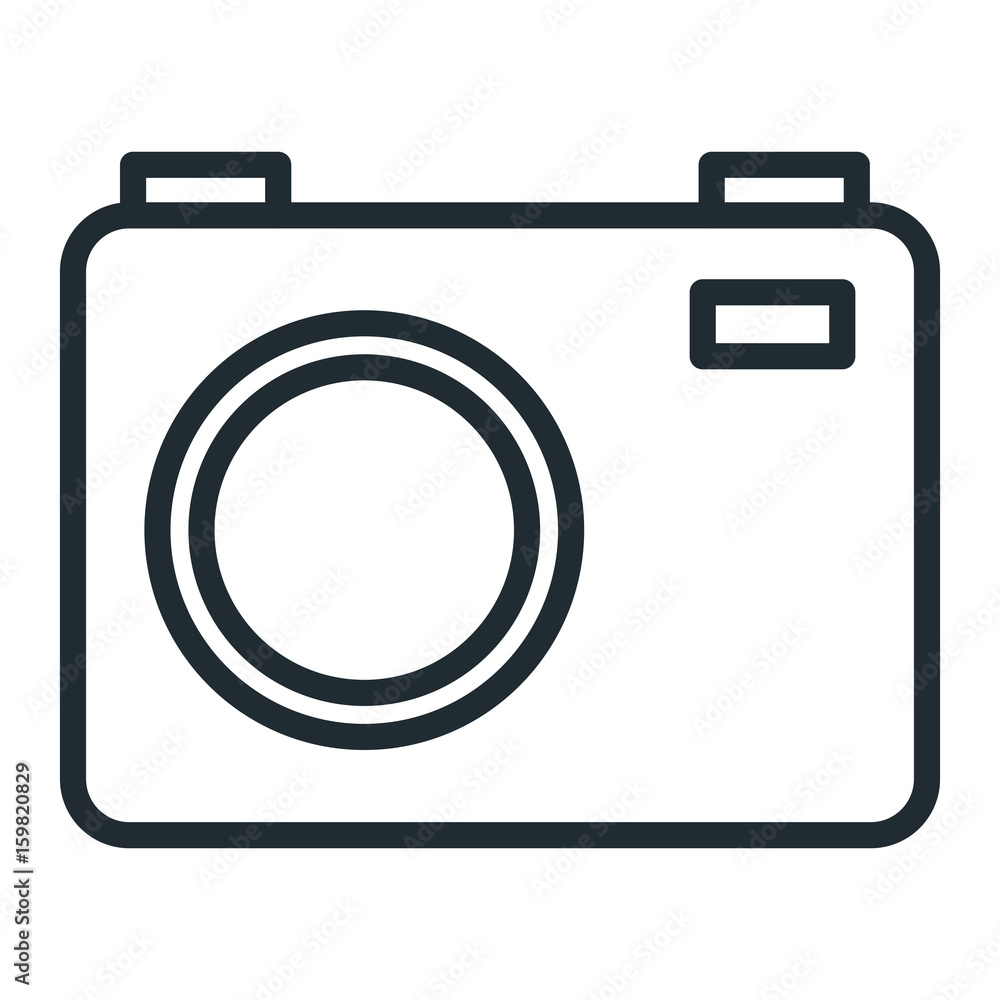camera photographic isolated icon vector illustration design camera photographic isolated icon vector illustration design