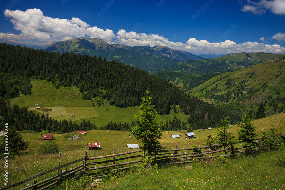 Serene Landscape in Prokletije Mountains