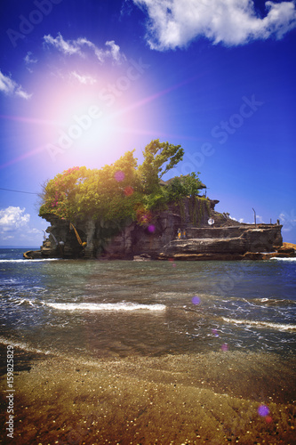 Tanah Lot, the main water temple on Bali