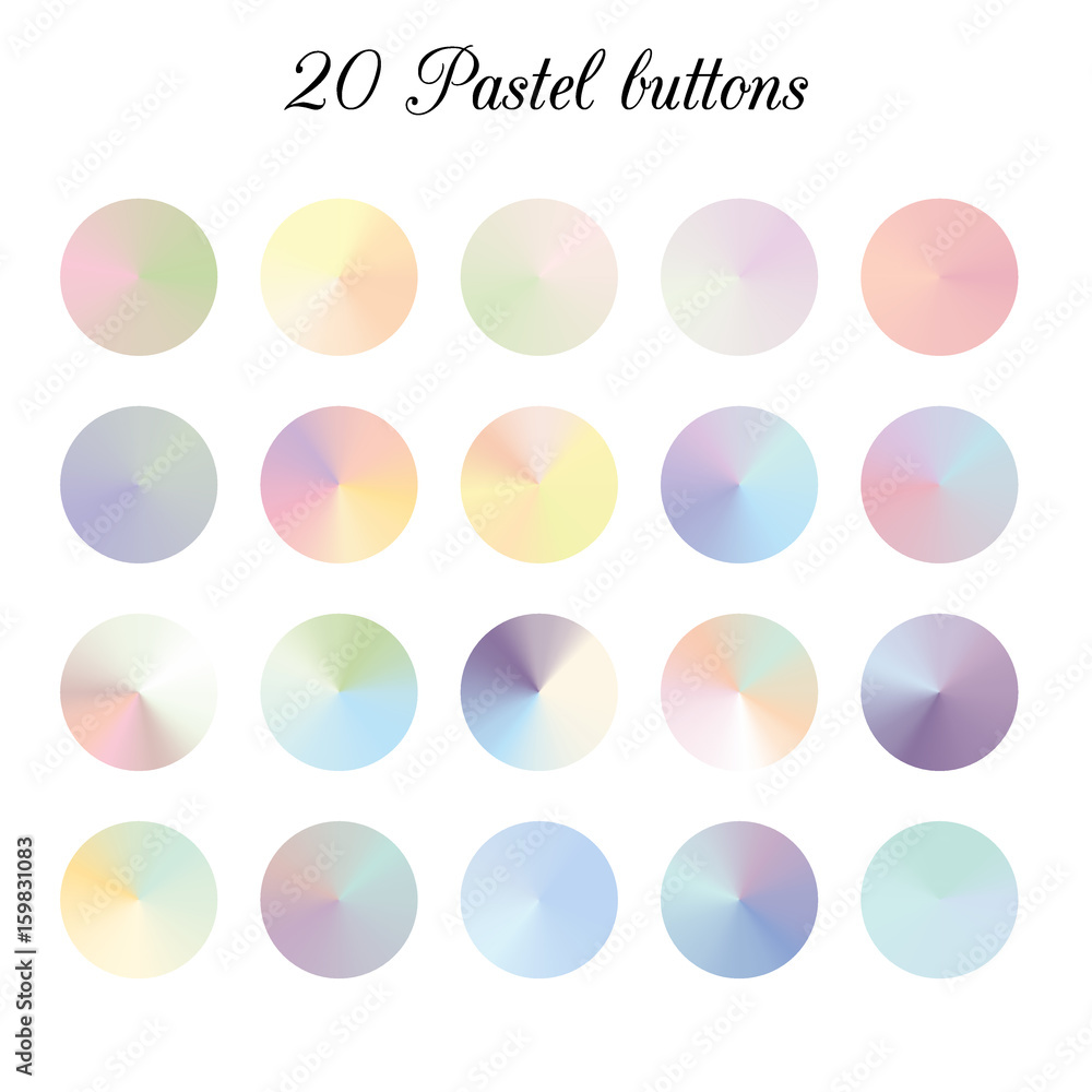 Pastel Tone Color Shade Background, Colorful gradient meshes Stock Vector |  Adobe Stock