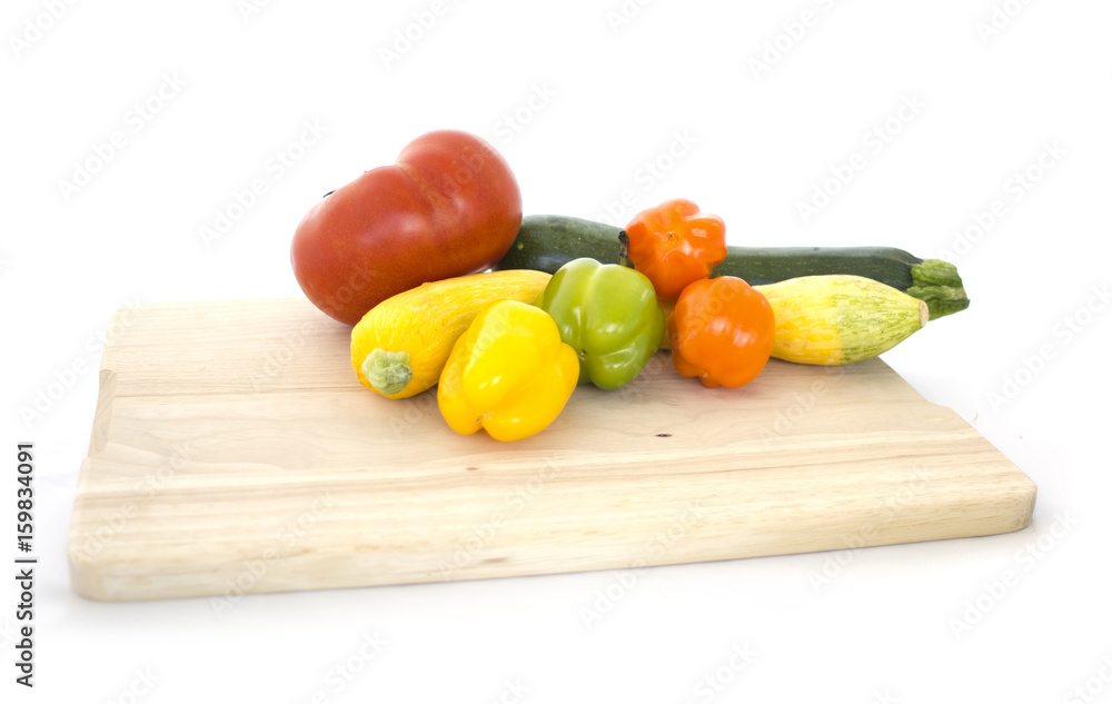 Fresh summer vegetables Fresh summer vegetables