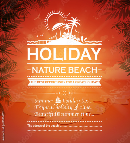 summer holiday design