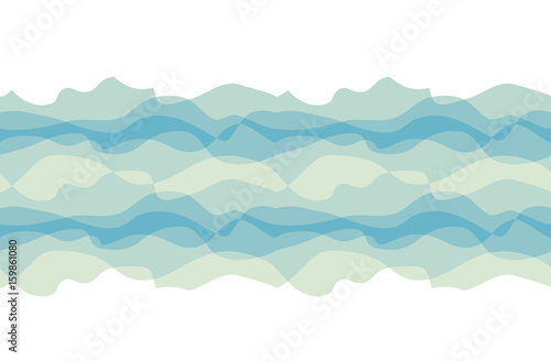water background. Abstract wave design element. vector illustration of sea and ocean for surface design