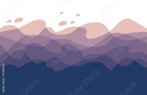 water background. Abstract ...