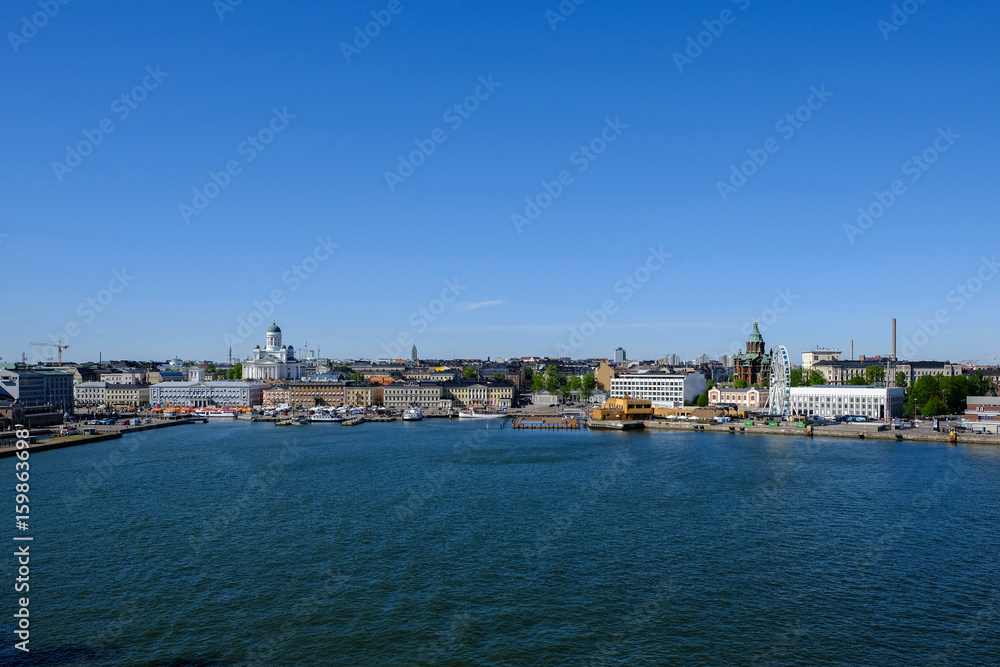 Helsinki, Finland - 29 May: View on the Helsinki Helsinki, Finland - 29 May: View on the Helsinki