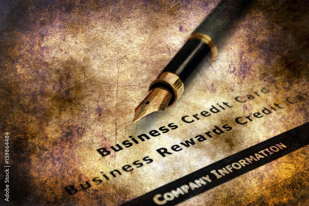 Business credit card application