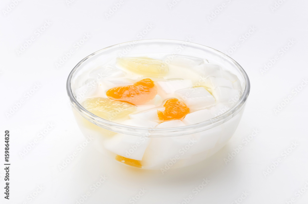 杏仁豆腐 杏仁豆腐