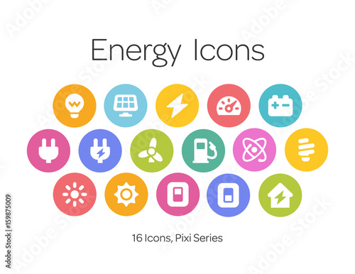 Energy Icons, Pixi Series